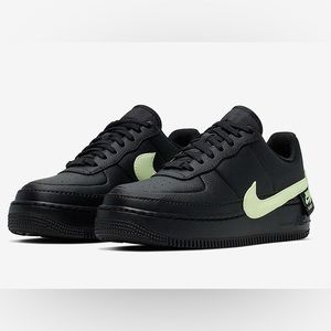 Nike Air Force 1 Jester XX Black & Barely Volt